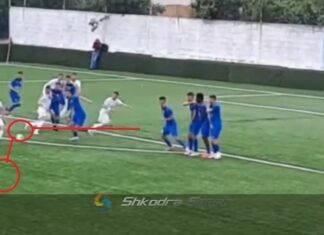 VIDEO/ Gol spektakolar nga Vllaznia U21, Antonio Delaj i shënoi Kukësit