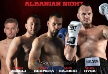 Nelson Hysa dhe Arjon Kajoshi më 30 qershor në ringun e Londrës për ndeshjet e rradhës
