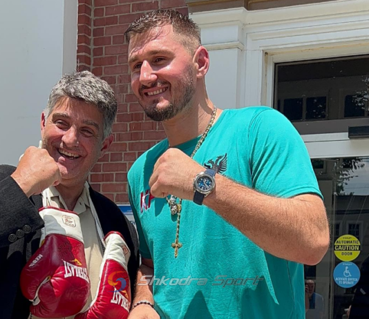 Boksieri Kristian Prenga nderohet me çmimin e rëndësishëm në SHBA