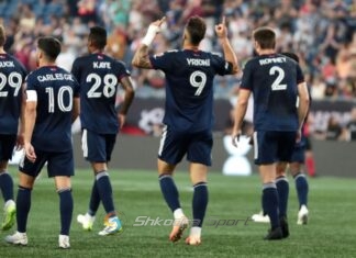 Xhakomo Vrioni shënon tripletë dhe i bashkohet Messit për numrin e golave të shënuar