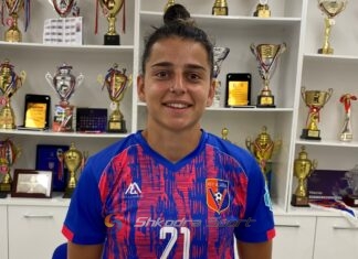 Tjetër largim nga Vllaznia. Sulmuesja Maria Bashka kalon në kampionatin grek