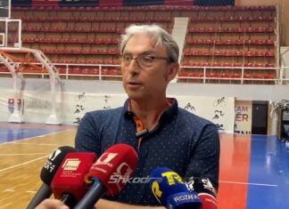 VIDEO/ Sot Vllaznia luan gjysmëfinalen e parë ndaj Partizanit, presidenti Leqejza: Të tregojmë nivelin tonë!