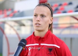 VIDEO/ Arlinda Kodra: Dua të arrij sa më lart, si me Vllazninë ashtu edhe me kombëtaren