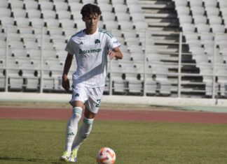 17 vjeçari shkodran Elton Fikaj titullar dhe paraqitje mbresëlënëse me Panathinaikos B