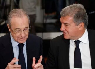 Real Madridi nuk do t’i përgjigjet sulmit të presidentit të Barcelonës, Joan Laporta, ndaj klubit dhe presidentit