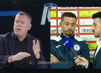 Penalltia e mohuar për Rashitin, trajneri i Kukësit debat me Bujar Pregjën: Është 11-metërsh në të gjithë botën