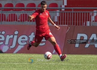 U19/ Golashënuesi më i mirë i kampionatit, një shkodran që luan me Partizanin