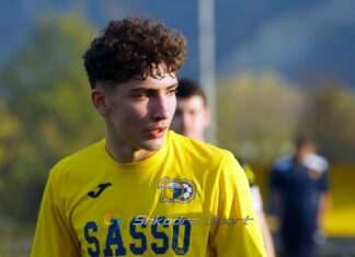 Sulmuesi shkodran Gabriel Kulla nuk ndalet. Shënon edhe dy gola të tjerë për ekipin e tij italian