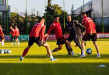 Kombëtarja nis sot përgatitjet për ndeshjet vendimtare me Andorrën dhe Anglinë