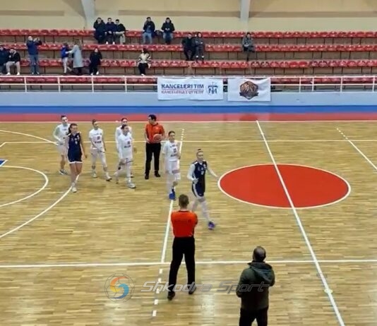 BASKETBOLL/ Vllaznia e femrave mund Teutën dhe kualifikohet në gjysmëfinale të Kupës
