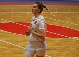 Basketbollistja e Vllaznisë Bernada Rreshpja sërish e para në renditjen e pikëshënueseve të kampionatit