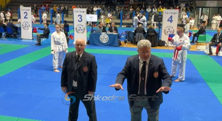 VIDEO/ Karateistja lezhjane Mikela Skandaj e mbyll në vend të katërt Kupën e Botës. Arbitrimi ‘i vjedh’ medaljen