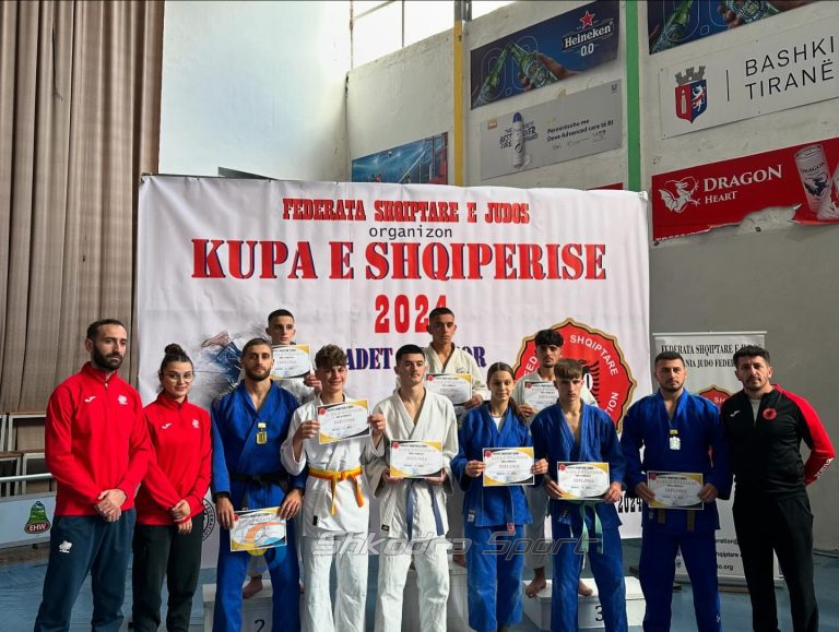 5 vende të para nga xhudistët e Vllaznisë në garat e Kupës së Shqipërisë