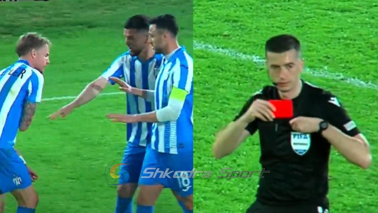 2 gola e kartonë të kuq, Egnatia dhe Tirana ndajnë pikët