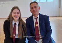 Karateisja lezhjane Mikela Skandaj pretendon medaljen edhe në Europianin e Letonisë