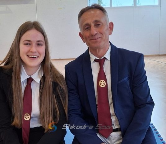 Karateisja lezhjane Mikela Skandaj pretendon medaljen edhe në Europianin e Letonisë