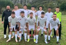 ‘Djelmnia Shkodrane’ U17 e nis kampionatin si pretendente. Mund 4-1 Kukësin në ndeshjen e parë