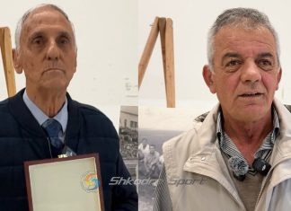 Dy ish- atletët Engjëll Çeka dhe Besnik Dashja nderohen me ‘Mirënjohje’ për kontributin e dhënë për Vllazninë