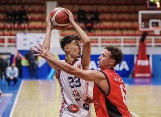 Talenti Jordi Preka debuton me ekipin e parë të Vllaznisë në basketboll