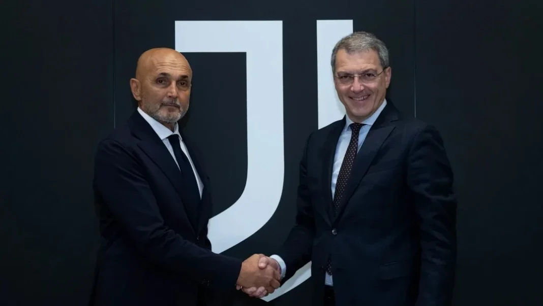 Luciano Spalleti Juventus prezantimi