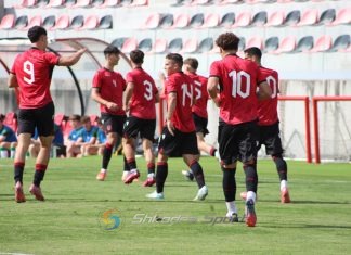 Shqipëria U19 fiton 2-1 miqësoren e parë ndaj Irlandës
