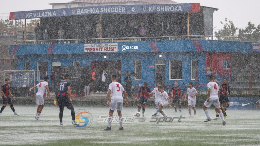 Vllaznia- Skenderbeu U17, fusha e permbytur