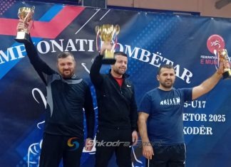 Vllaznia në mundje shpallet nënkampione e Shqipërisë për moshat