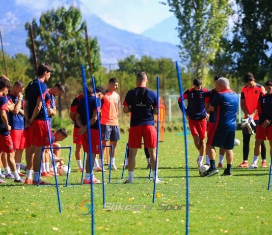 Pushimi i kampionatit, një “mundësi” për disa futbollistë tek Vllaznia