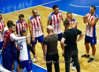 VOLEJBOLL/ Vllaznia nuk ia del, humbet me set final ndaj Partizanit