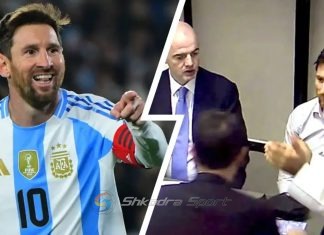 Tronditet rrjeti/ YouTuber-i i njohur publikon foto të Messit dhe Infantinos para Botërorit të Katarit, ja e vërteta që fshihet pas tyre