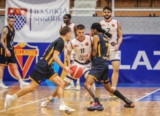Vllaznia fiton bindshëm ndaj Pogradecit në ‘Qazim Dervishi’ – 80-60 për kuqeblutë