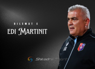 Edi Martini me disa dilema për formacionin anti- Dinamo