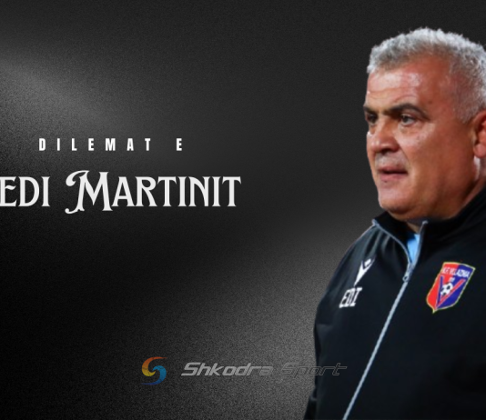 Edi Martini me disa dilema për formacionin anti- Dinamo