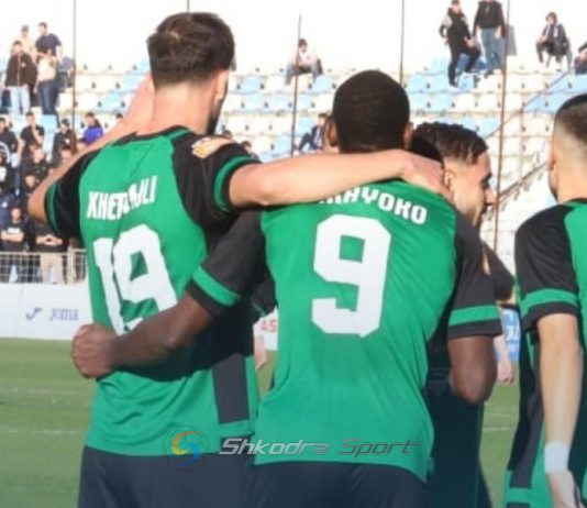 Mjafton goli i Bakayokos, Egnatia mund Tiranën dhe merr kreun e renditjes