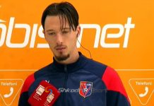 U shpall ‘lojtari i ndeshjes’, Elmando Gjini: Falenderoj tifozët që na mbështesin nga minuta e parë deri në të fundit