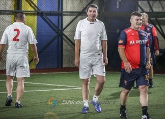 Kampionati 5×5 Masters/ Gazetarët shkaktojnë surprizën e ditës, barazim 3-3 me Veteranët e Vllaznisë