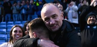 VIDEO/ Shënoi në minutën e 90-të, mesfushori shkodran çon në finale skuadrën e tij në Irlandë