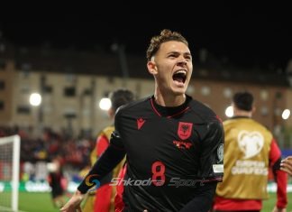 Mjafton goli i Kristjan Asllanit, Shqipëria mund Andorrën dhe shkon në play-off të Botërorit