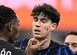 ‘Mos ma drejto atë gisht se do ta pres’, zbulohet debati Acerbi – Leao gjatë derbit të Milanos