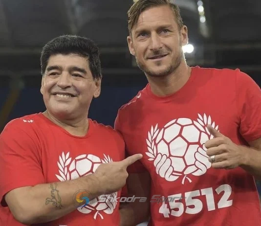 Totti: Nuk kthehem në “Olimpico” prej 3 vitesh, Maradona tha se jam italiani më i mirë i të gjitha kohërave