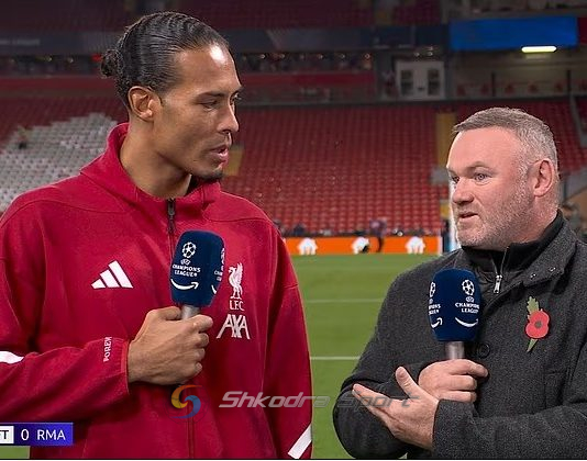 Rooney akuzoi Salah dhe van Dijk si përtacë, holandezi i përgjigjet pas fitores me Realin: Nëse shikon ndeshjet kupton më shumë!