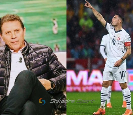 U fërshëllye nga i gjithë stadiumi, Sokol Kushta reagon për Granit Xhakën: Familje për t’u marrë shembull