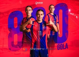 FANTASTIKE/ Megi Doçi arrin shifrën e 800 golave të shënuar në kampionatin shqiptar