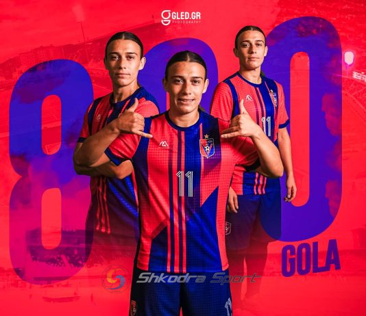 FANTASTIKE/ Megi Doçi arrin shifrën e 800 golave të shënuar në kampionatin shqiptar