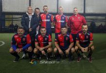 VIDEO/ Veteranët e Vllaznisë ‘shumë të fortë’ për Bashkinë Shkodër, e mundin 7-3