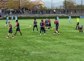 Supergoli i Tafilit ‘zhvlerësohet’ nga goli i një tjetër shkodrani në ’94. Vllaznia ‘B’ barazim ndaj Dinamo ‘B’