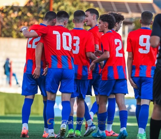 Vllaznia U17 fiton me goleadë ndaj Laçit dhe ngjitet në vendin e tretë