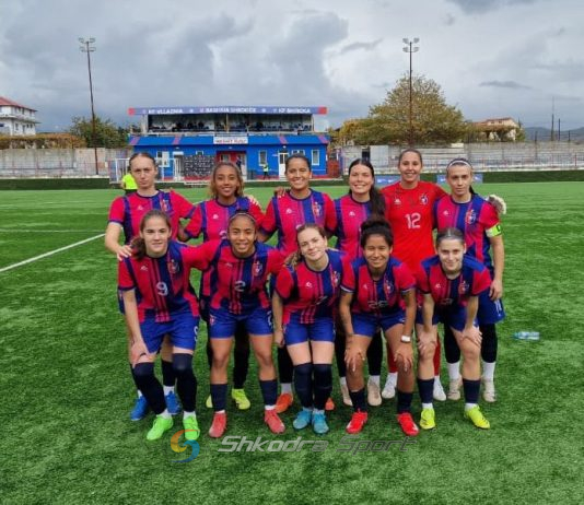Vllaznia e femrave e kthen në ‘stërvitje’ ndaj Kinostudios, fiton 15-0 ndaj saj