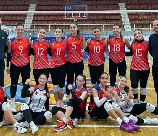 Vllaznia e volejbollit për femra triumfon 3-1 ndaj Dinamos në Kupën e Shqipërisë