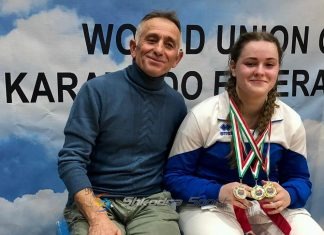 Karateistja lezhjane Mikela Skandaj dy vende të para dhe një të dytë në garat e kampionatit italian